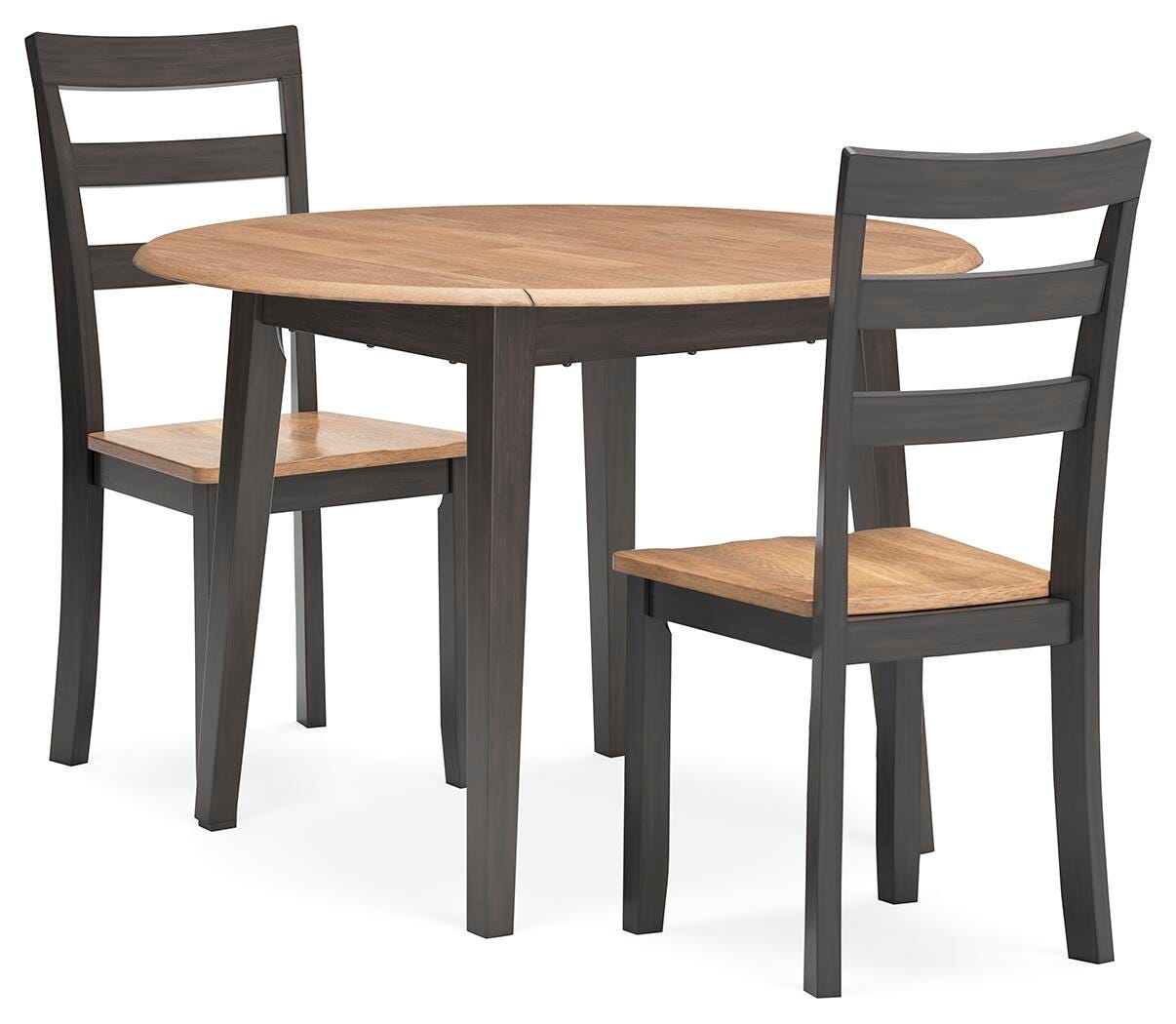 Gesthaven Dining Table and 2 Chairs (D396-SI) - Image 2