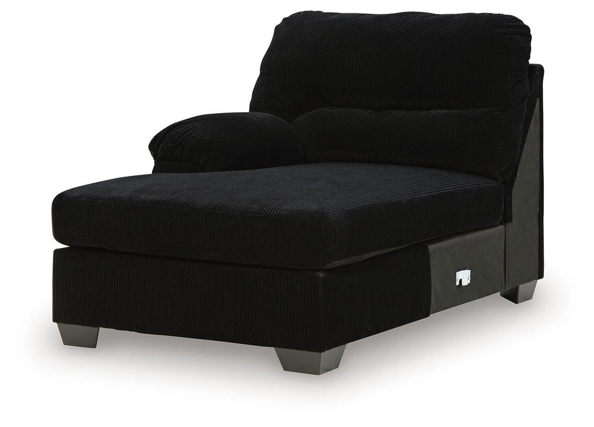 SimpleJoy Left-Arm Facing Sofa with Corner Wedge (24204-SI) - Image 12