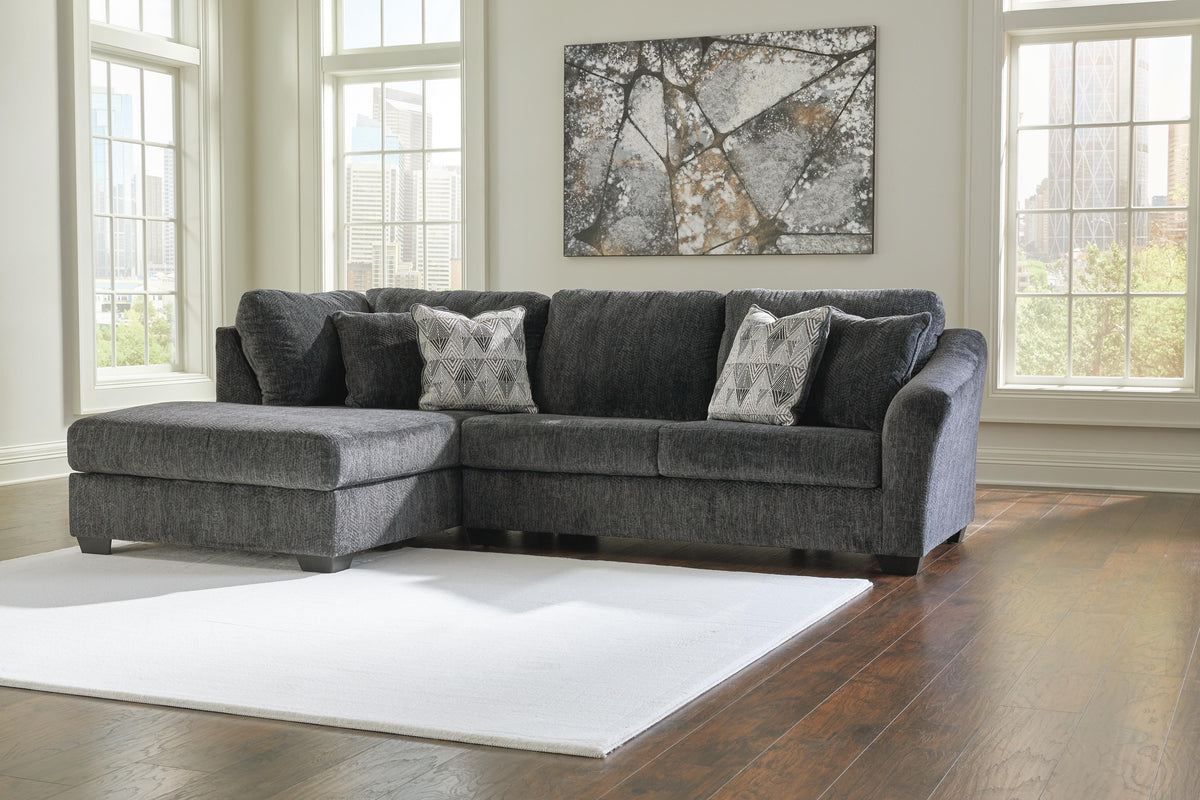 Biddeford 2-Piece Sectional with Chaise (35504-SI) - Image 2