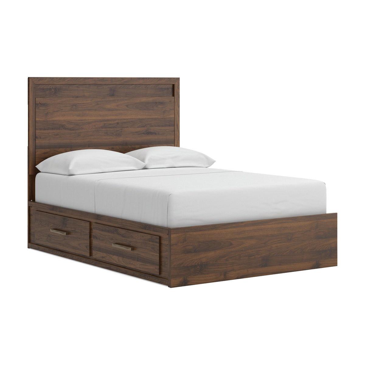 Janfyn Full Panel Platform Bed with Storage (PCB1010-SI)
