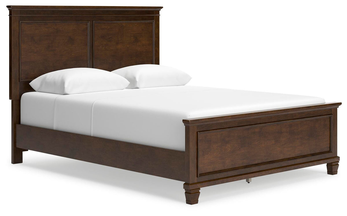 Danabrin Panel Bed, Dresser, Mirror and Nightstand - Brown  (B685-SI) - Image 10