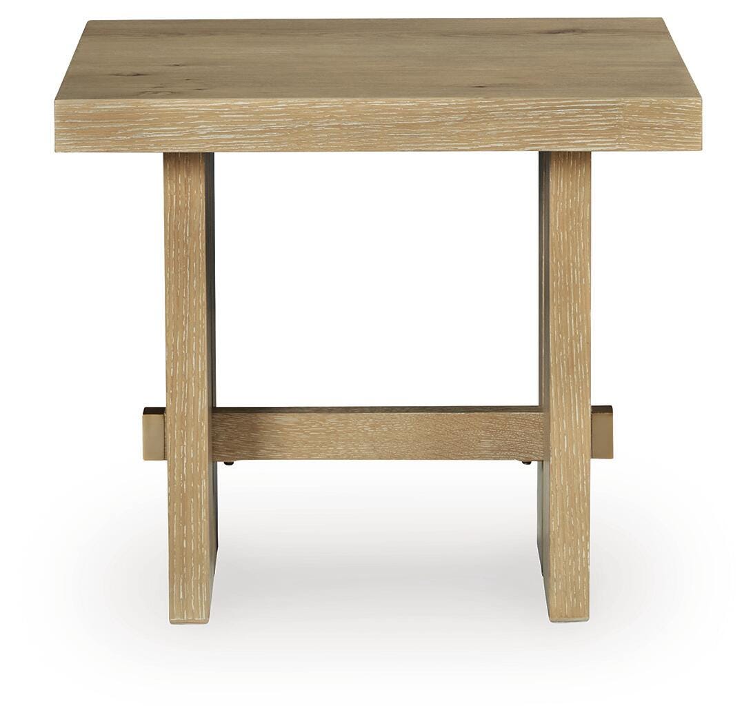 Crendlin End Table - Light Brown  (T537-SI) - Image 3