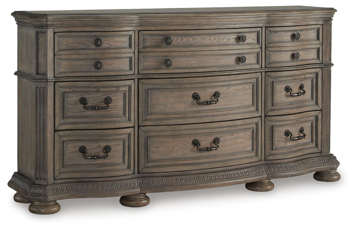 Ardenfield Dresser - Light Brown  (B944-SI) - Image 2