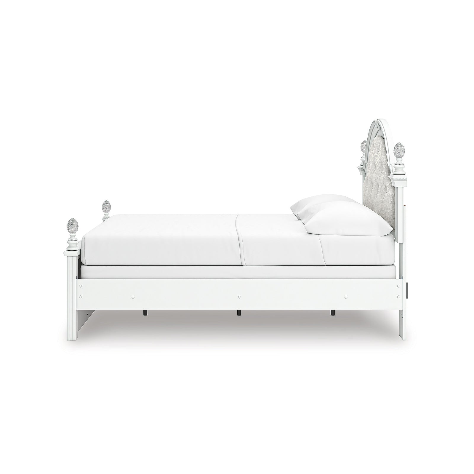 Kozlani Full Upholstered Panel Bed, Dresser and Mirror (PCB1819-SI) - Image 6