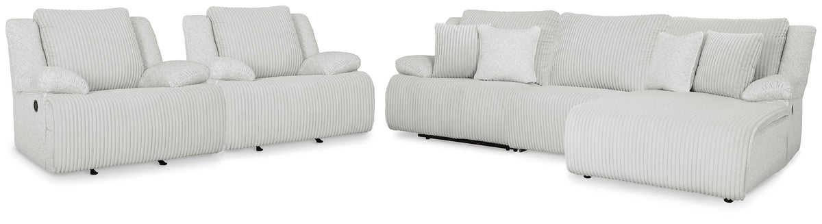 Top Tier 3-Piece Reclining Sectional and 2 Recliners (92706-SI)