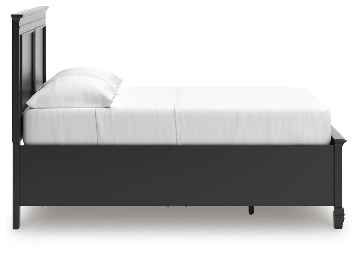 Lanolee Panel Storage Bed (Youth) - Black  (B687-SI) - Image 6