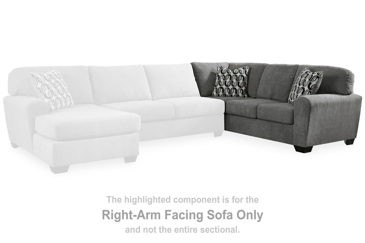 Birkdale Court Left-Arm Facing Sofa with Corner Wedge (32402-SI) - Image 19