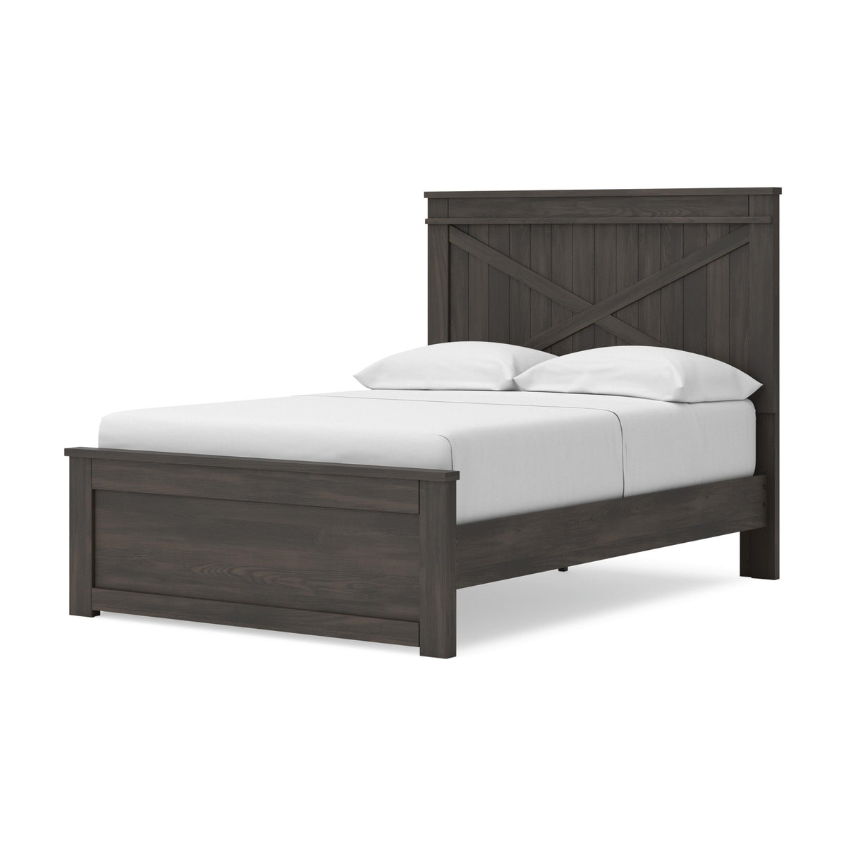 Vonitta Bay Full Panel Bed with Storage (PCB2648-SI) - Image 4
