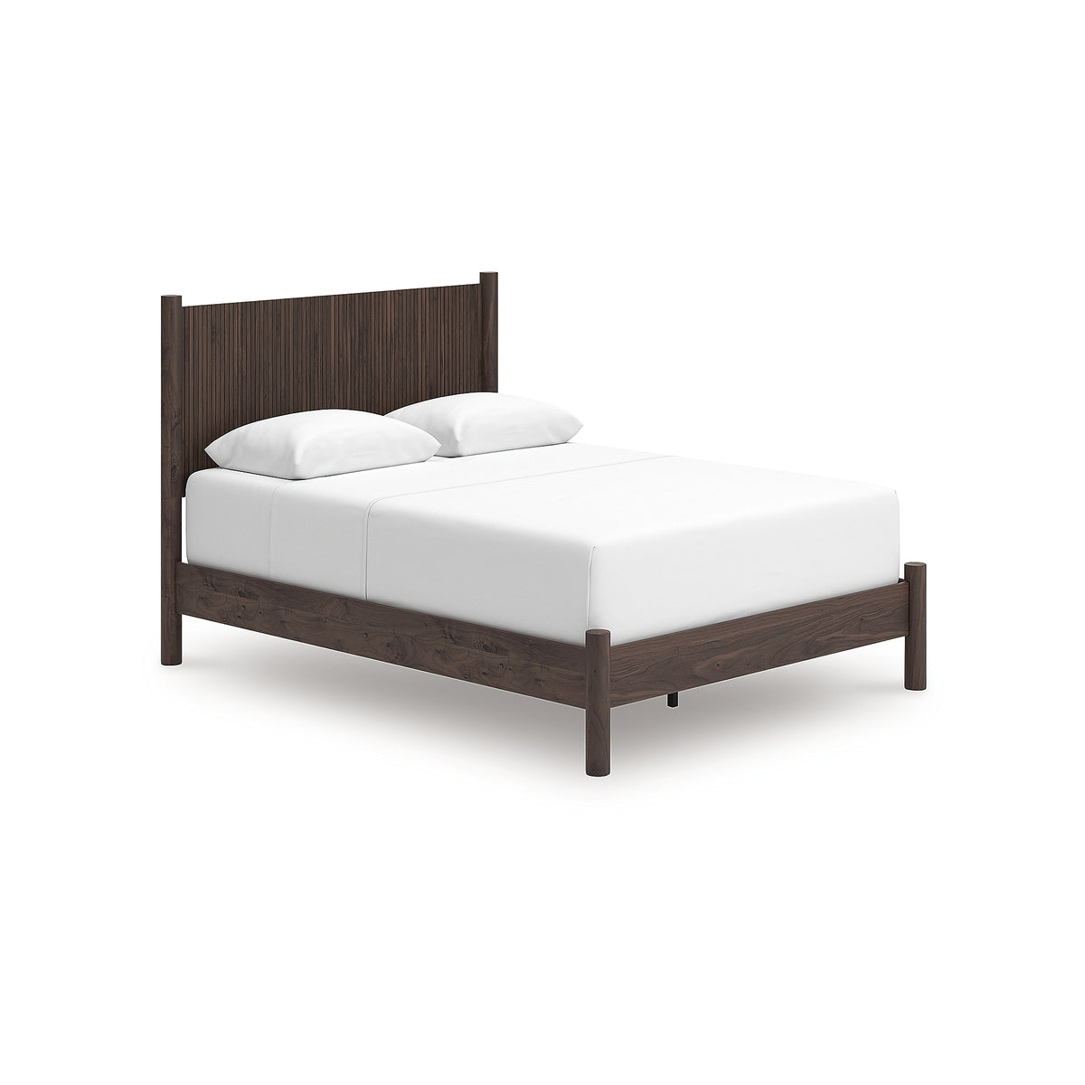 Pamytta Queen Panel Bed, Dresser, Mirror and Nightstand (PCB2614-SI) - Image 2