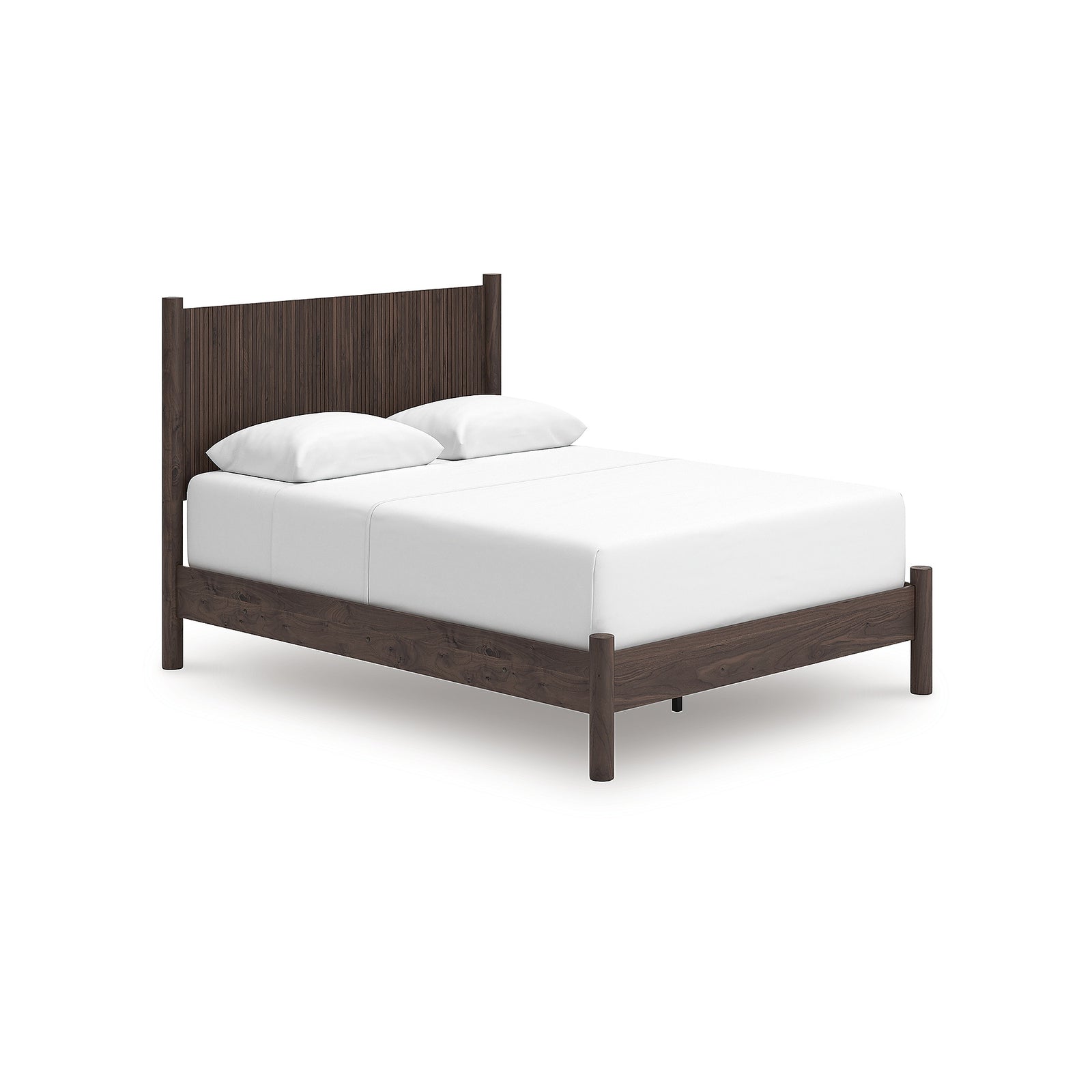 Pamytta Queen Panel Bed, Dresser, Mirror and Nightstand (PCB2614-SI) - Image 2