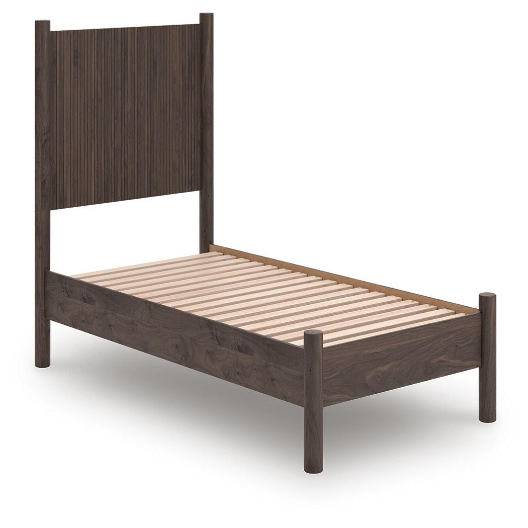 Pamytta Twin Panel Platform Bed (PCB2614-SI) - Image 2