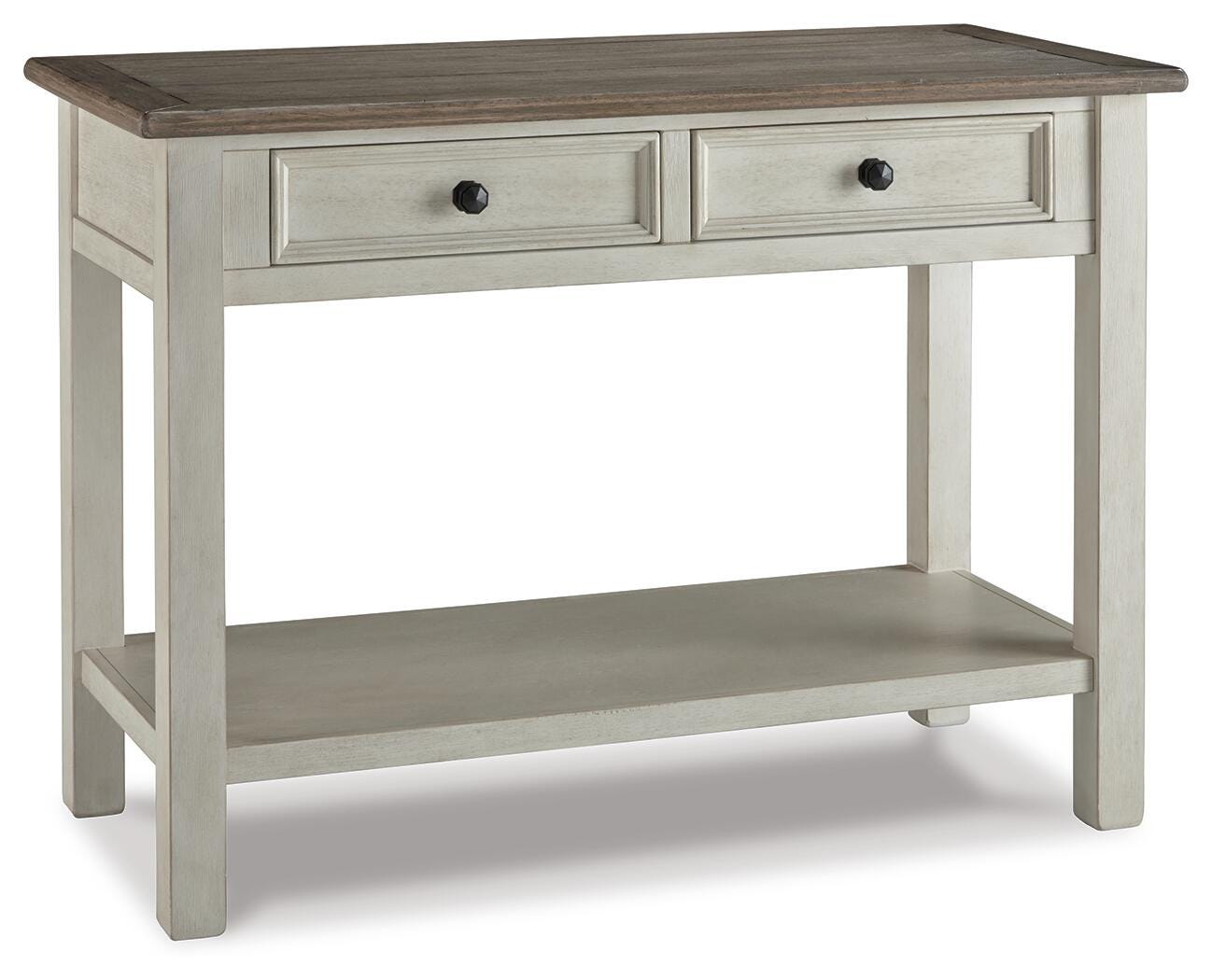 Bolanburg Coffee Table and 2 Chairside End Tables with Console - Two-tone  (T637-SI) - Image 2