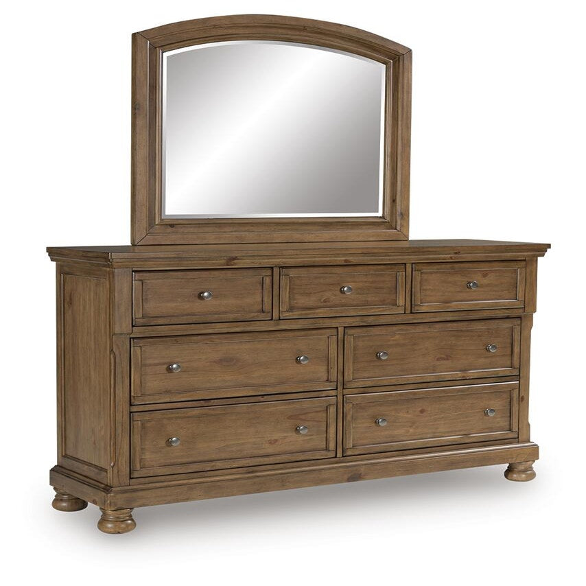 Feddinger Dresser and Mirror (PCB779-SI) - Image 3