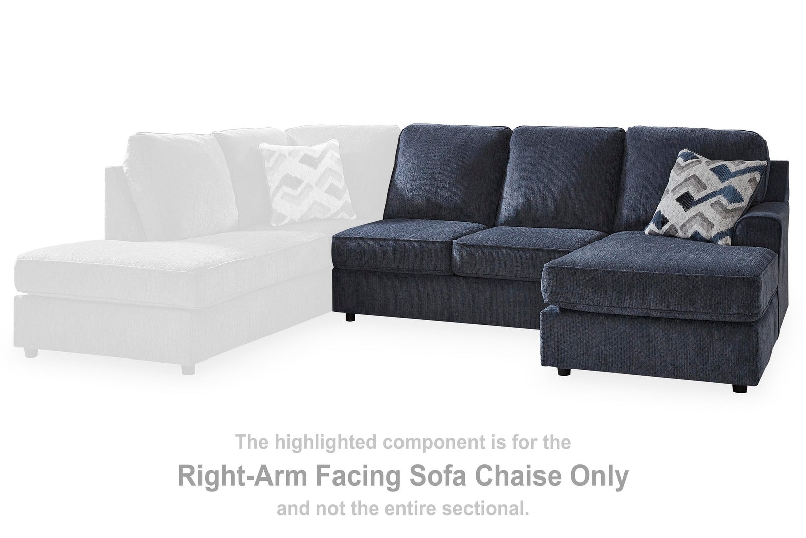 Albar Place Right-Arm Facing Sofa Chaise (95302-SI) - Image 4