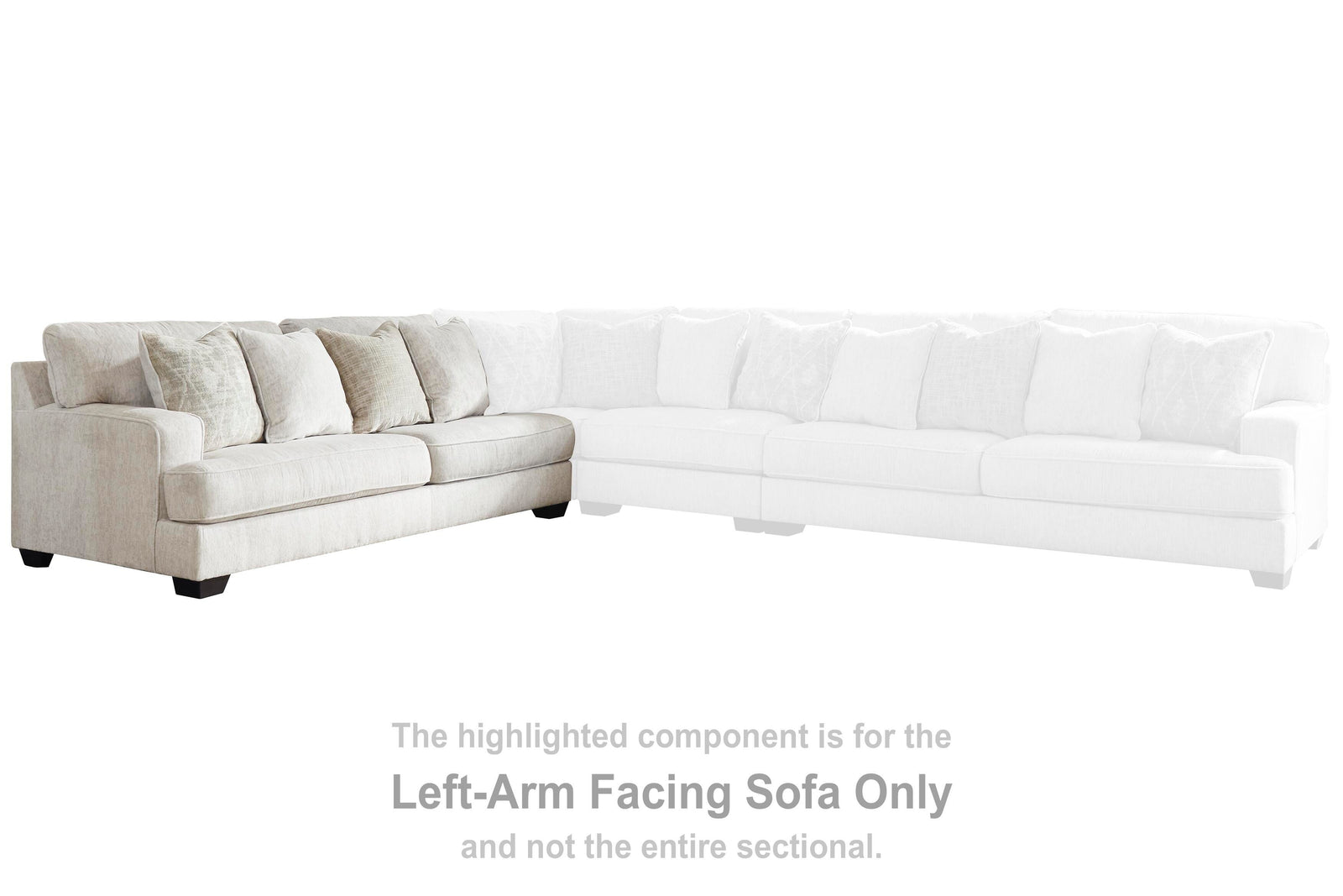 Rawcliffe Left-Arm Facing Sofa (19604-SI) - Image 2