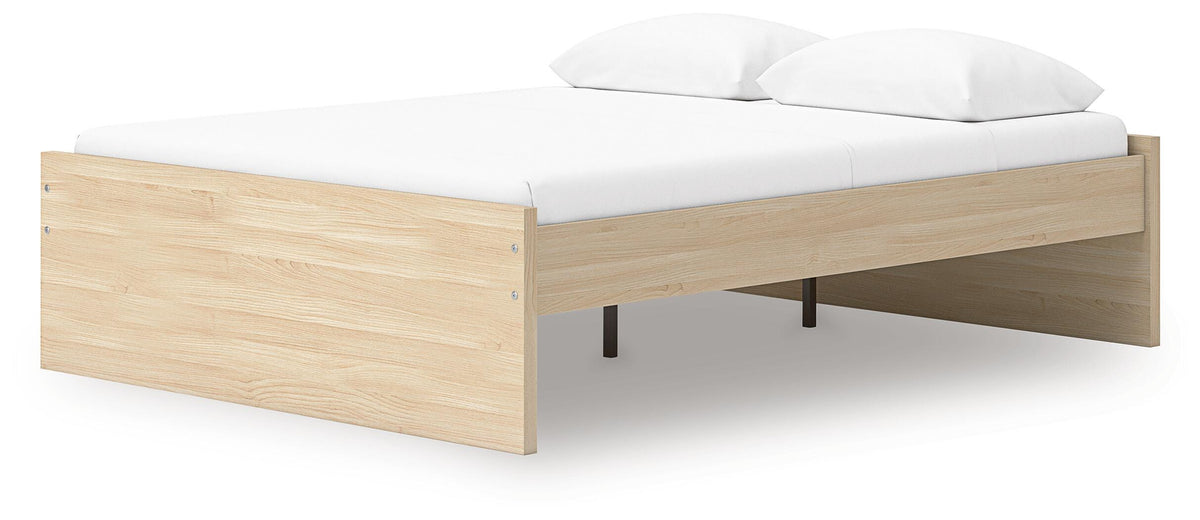 Onita Platform Bed - Natural  (EB9632-SI) - Image 4