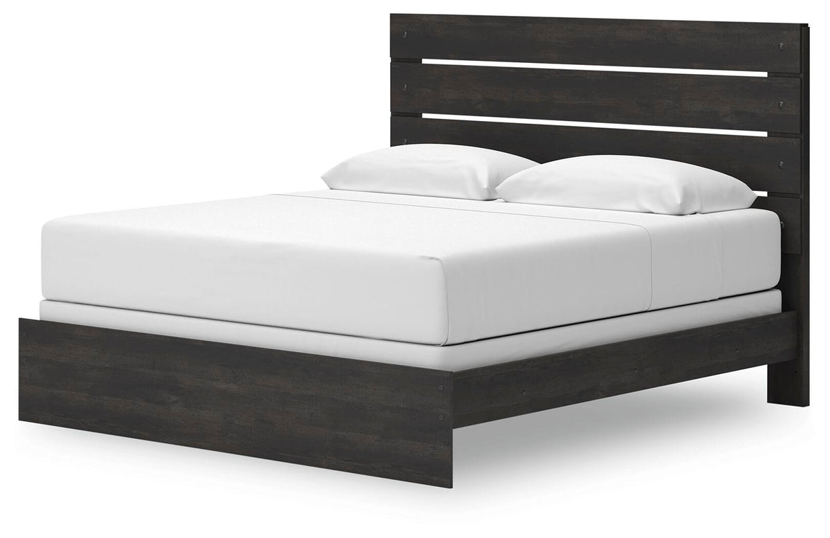 Hollivern King Panel Bed (PCB2108-SI) - Image 3