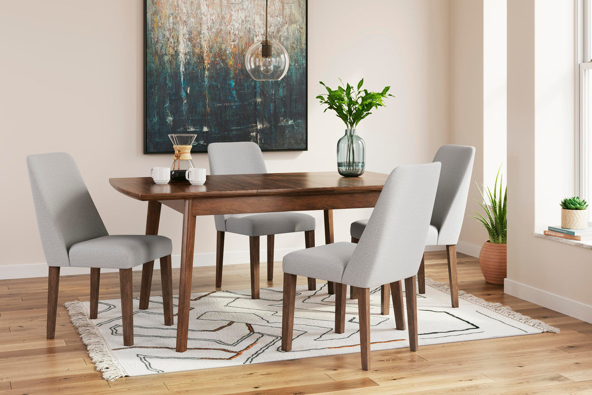 Lyncott Extension Dining Table and 4 Chairs (D615-SI) - Image 15