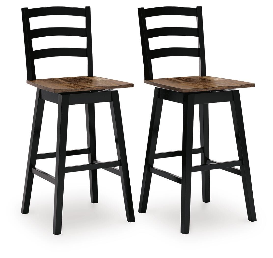 Wildenauer Bar Table and 4 Barstools (D634-SI) - Image 2