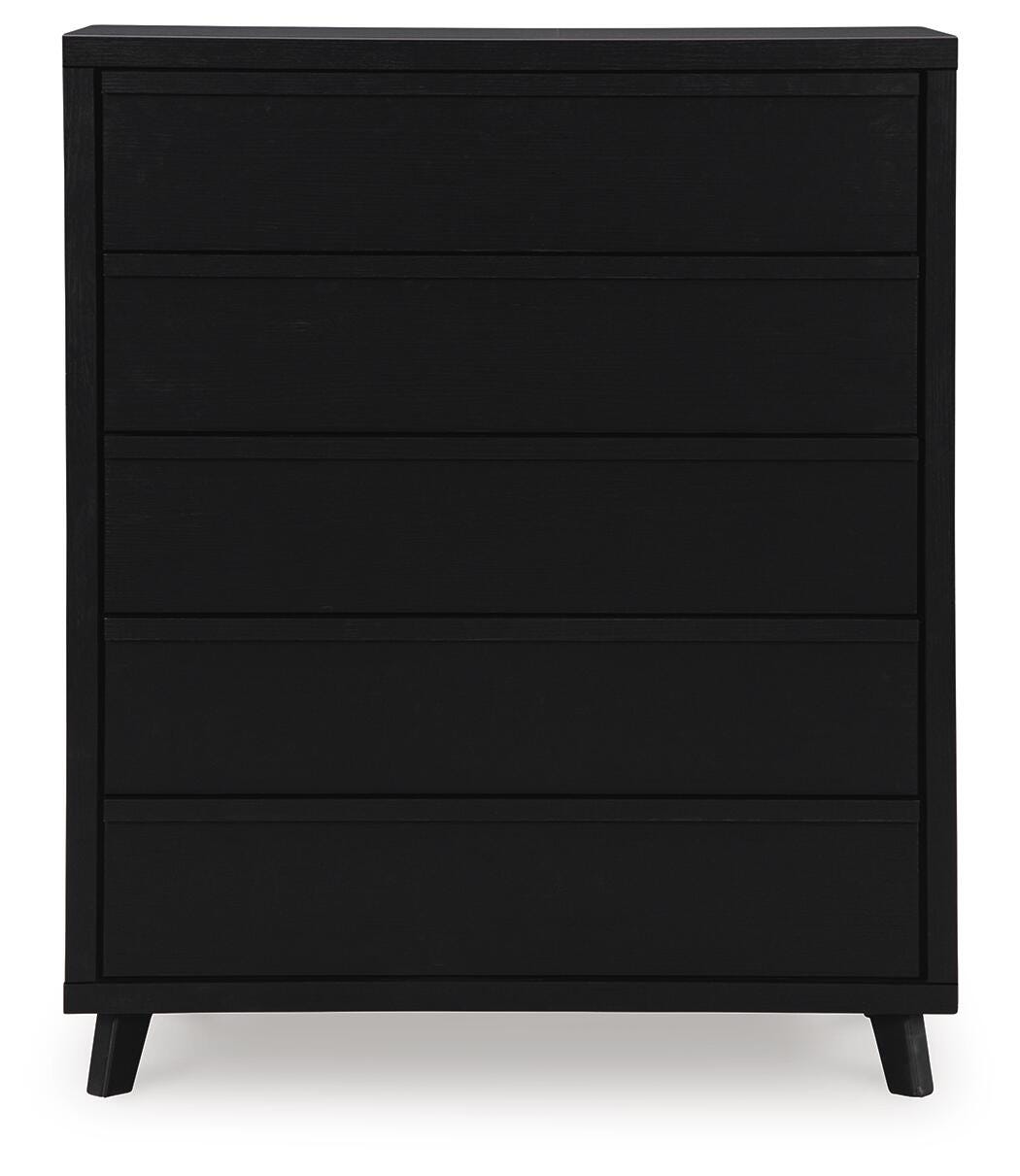 Danziar Dresser, Chest and Nightstand (B1013-SI) - Image 10