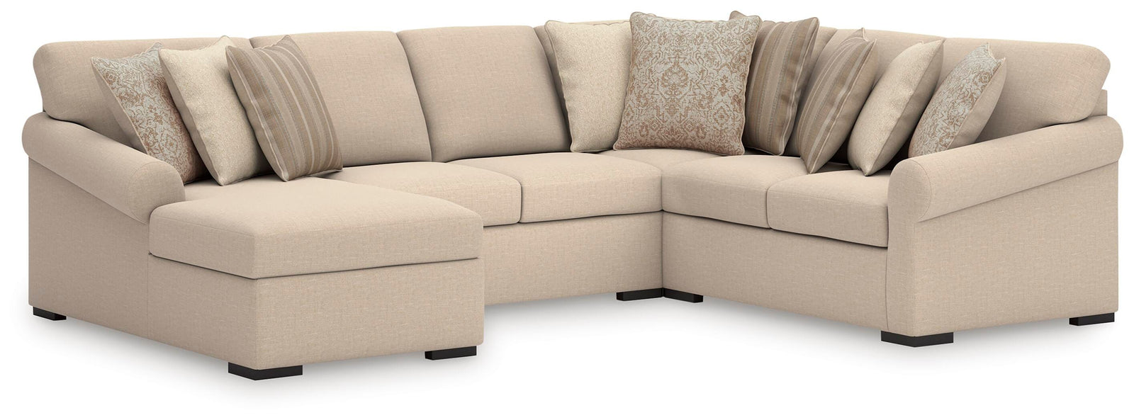 LadyMae 4-Piece Sectional with Chaise (59404-SI)