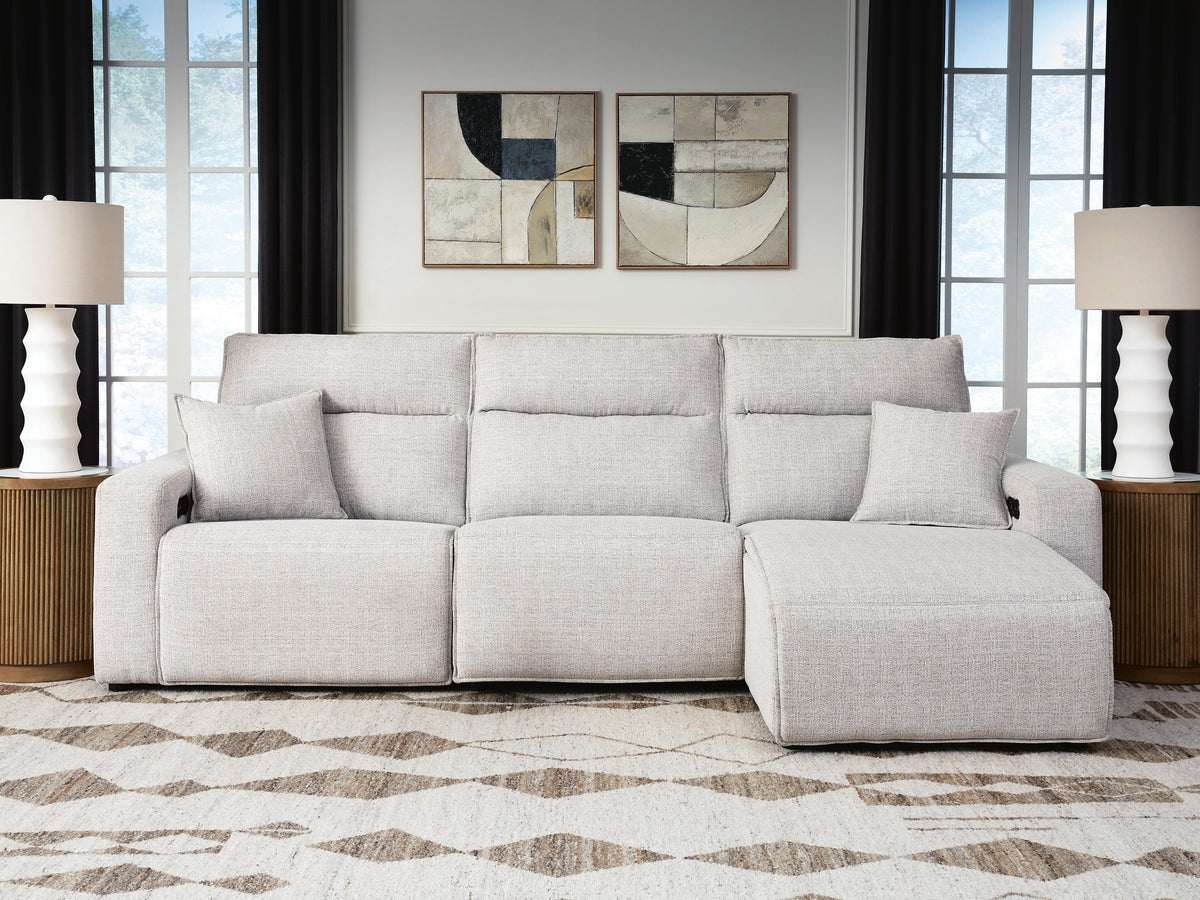 Modmax II 3-Piece Reclining Sofa Chaise (65907-SI)