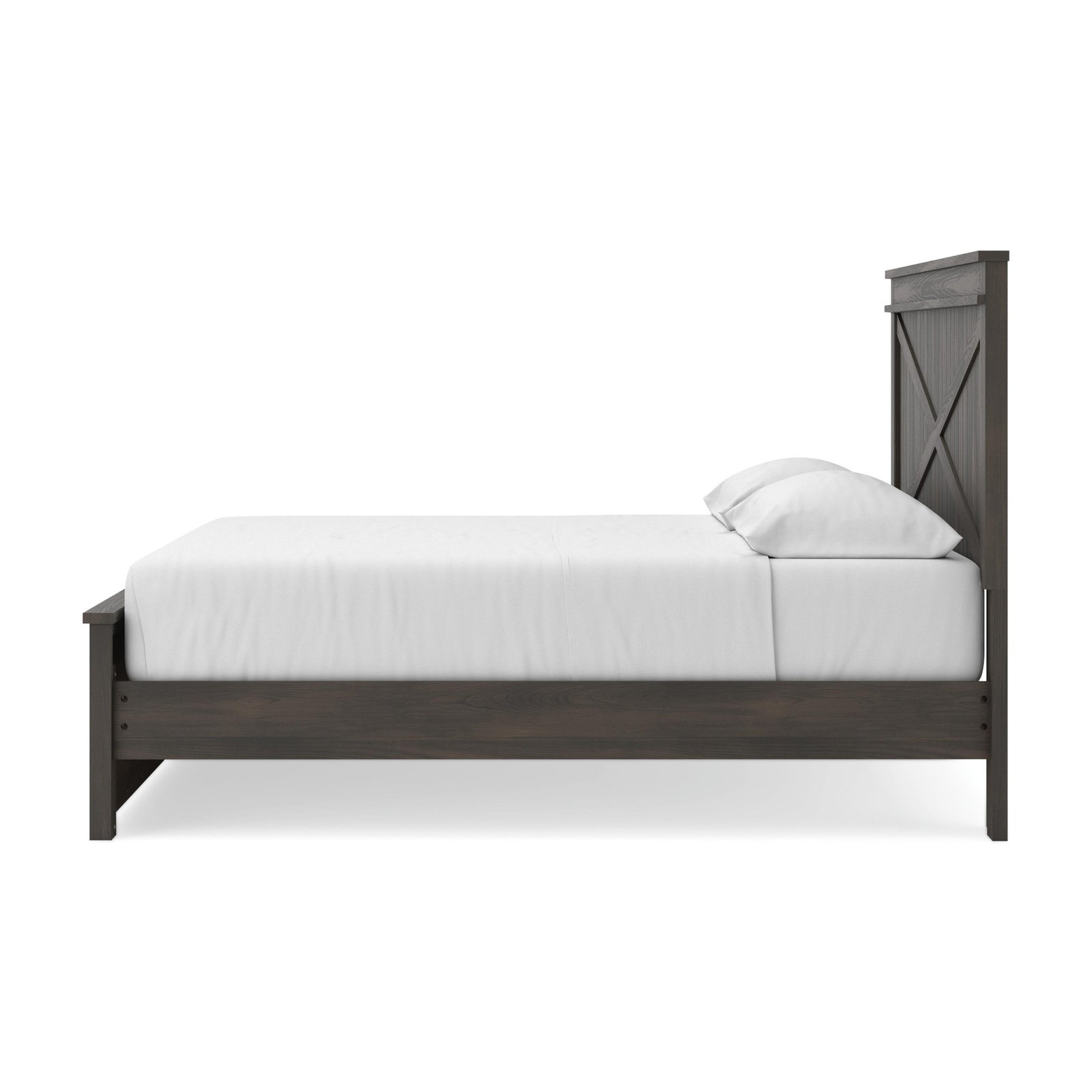 Vonitta Bay King Panel Platform Bed with Storage (PCB2648-SI) - Image 8