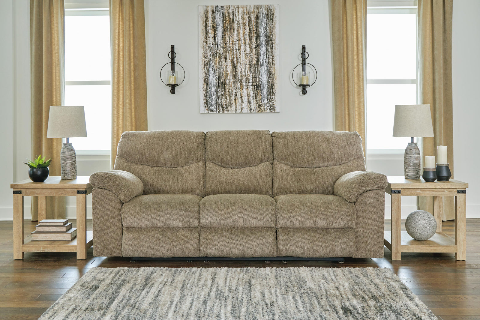 Alphons Reclining Sofa, Loveseat and Recliner (28202-SI) - Image 18