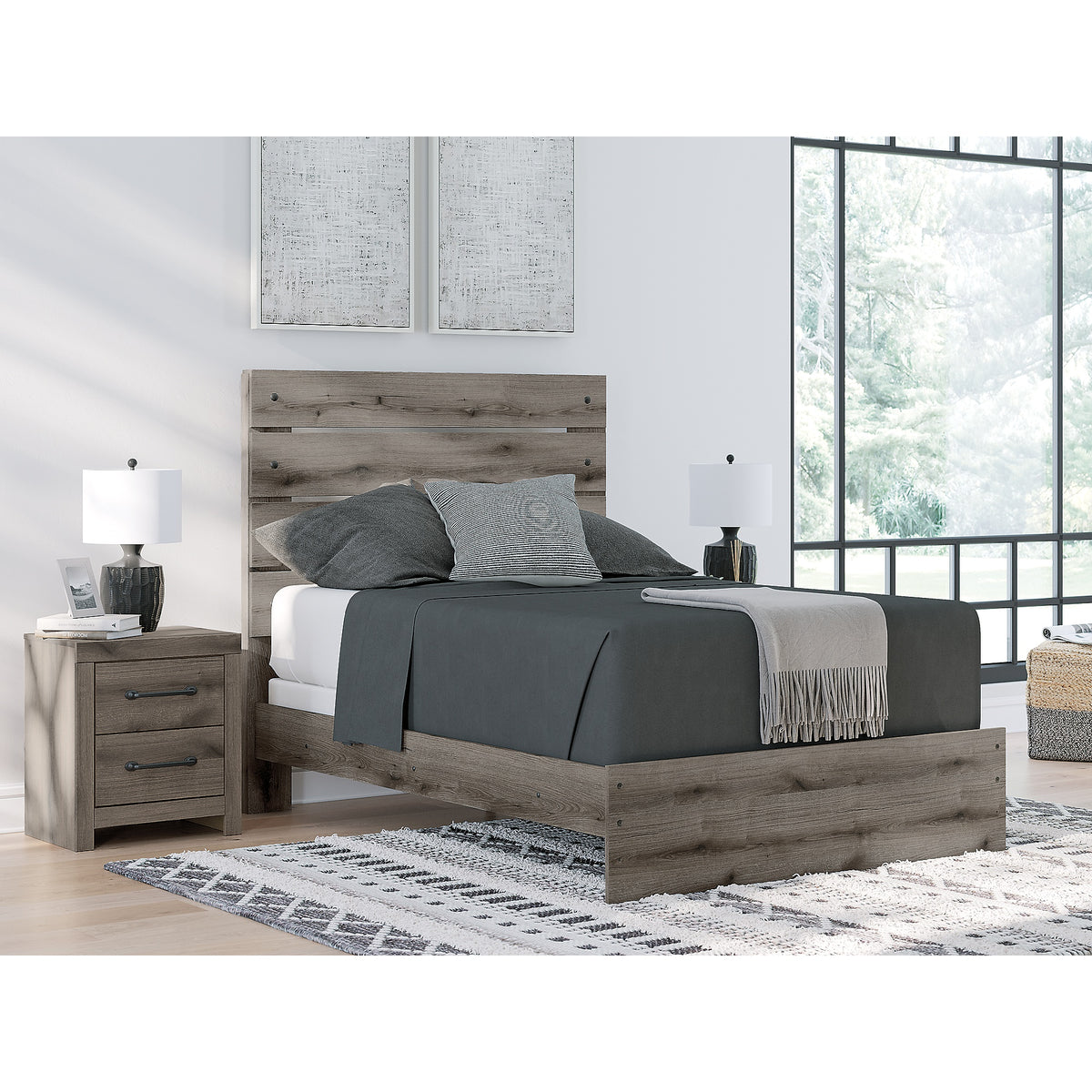 Graystorm Full Panel Bed (PCB2405-SI) - Image 8