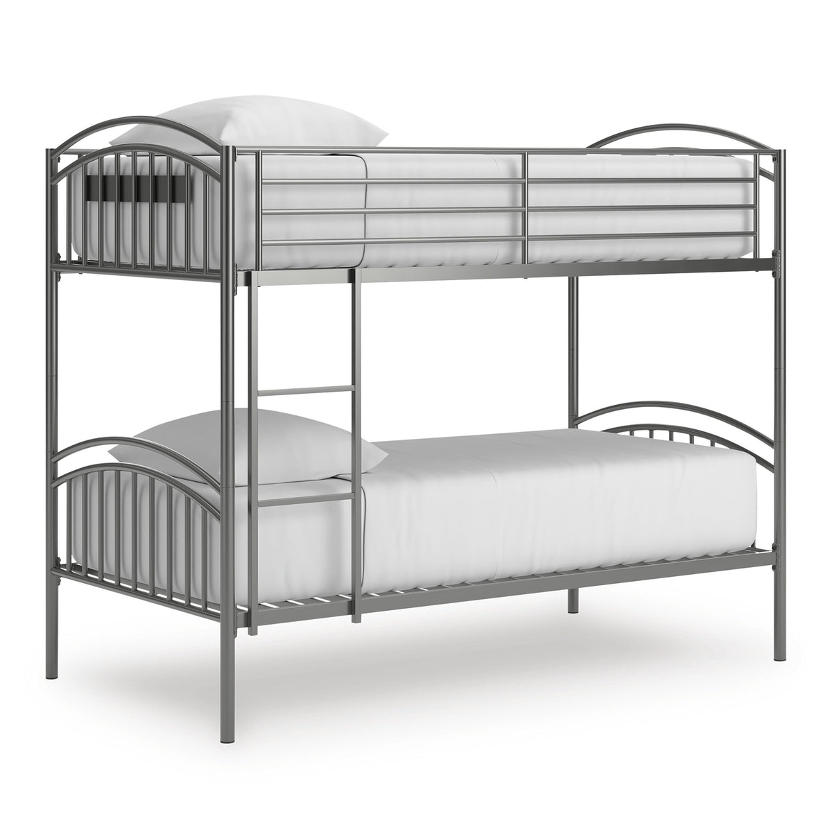 Lanceburg Twin over Full Bunk Bed with Ladder (PCB400-SI)