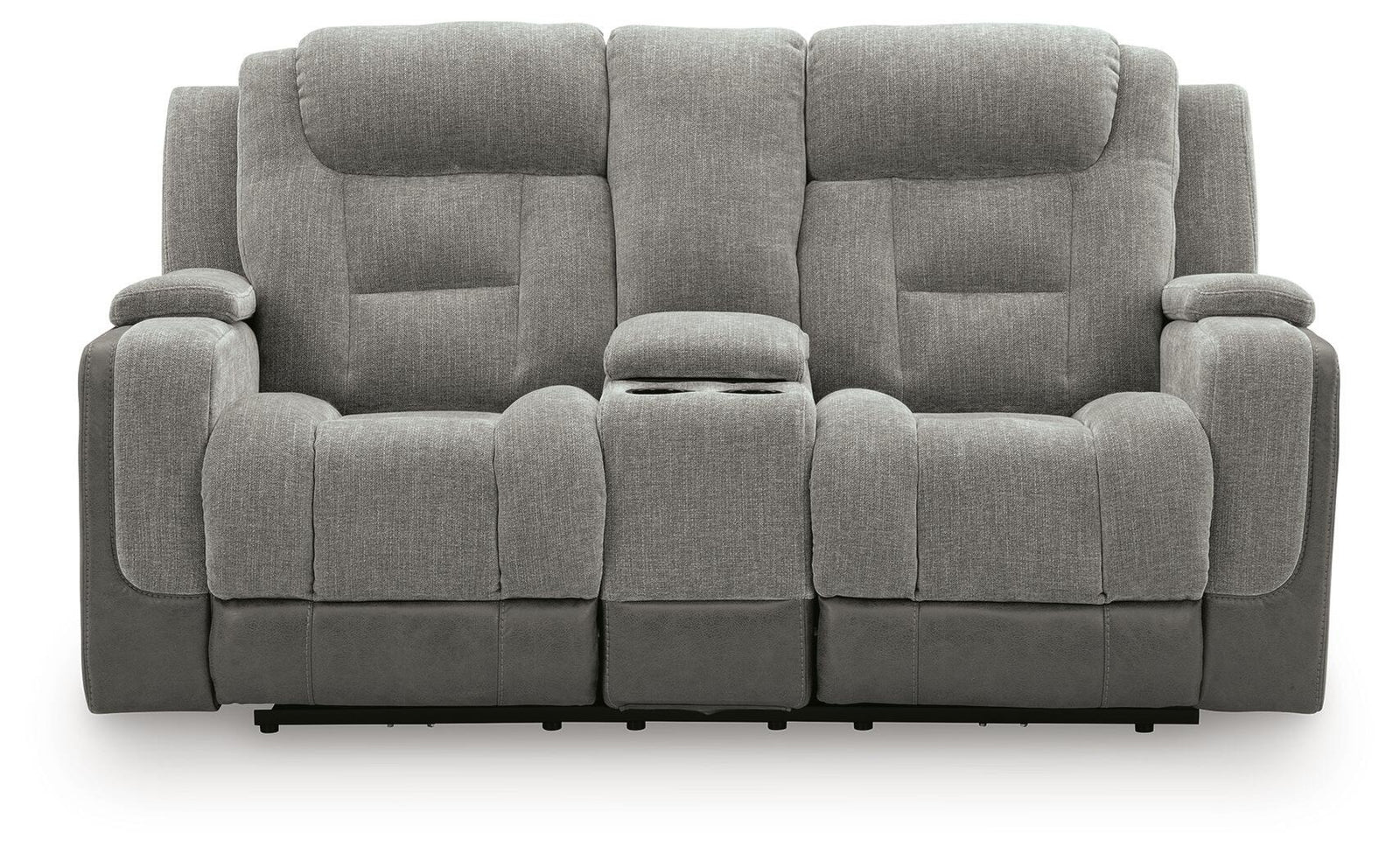 Mixed Motion Power Reclining Loveseat with Console (PC83505-SI)