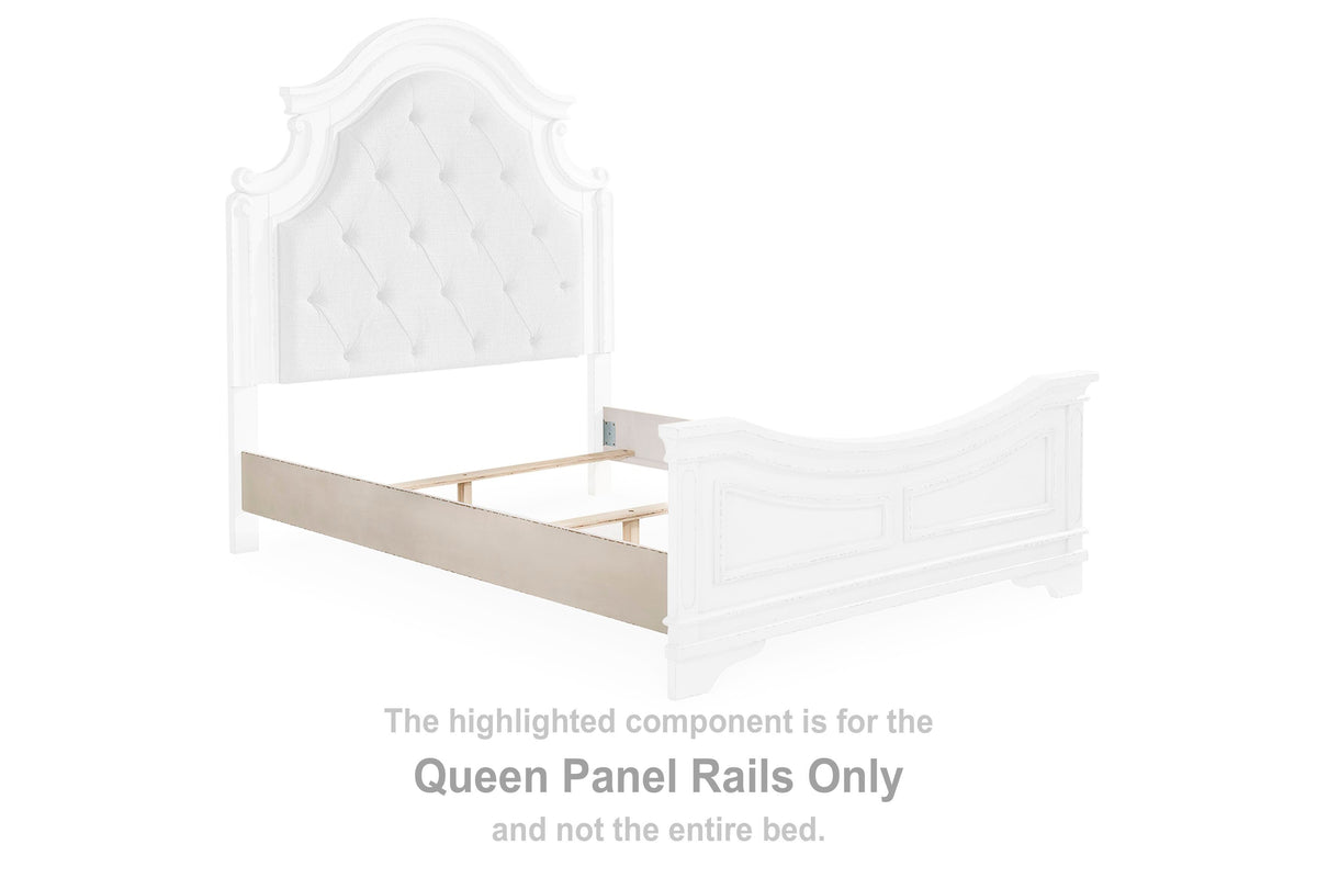 Realyn Panel Rails - Chipped White  (B743-SI)