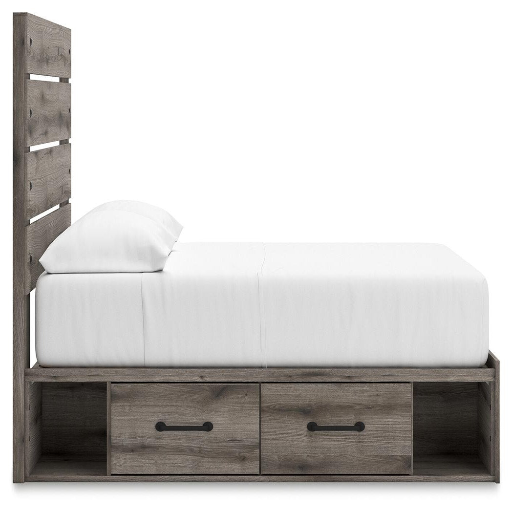 Graystorm Full Panel Storage Bed (PCB2405-SI) - Image 8