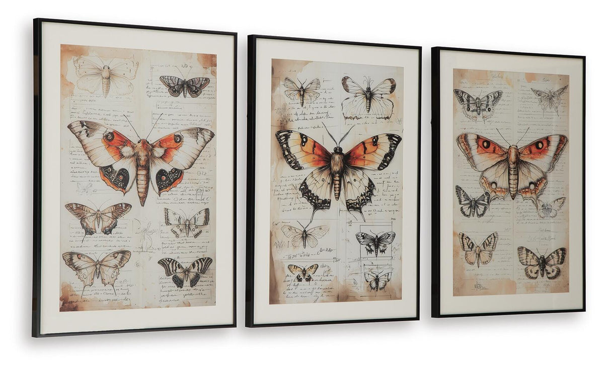 Jossletts Wall Art (Set of 3) (A8000490-SI) - Image 3