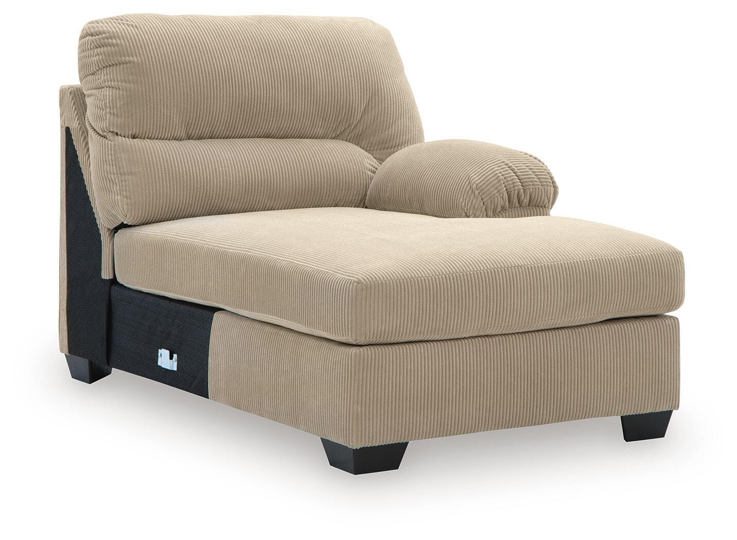 SimpleJoy Left-Arm Facing Corner Chaise (24203-SI) - Image 3