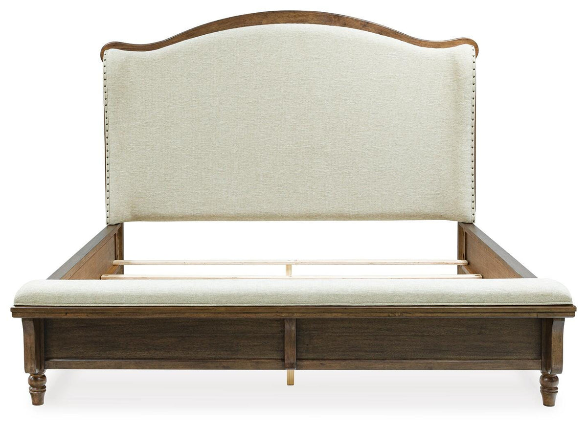 Sturlayne Upholstered Panel Bed, Dresser and 2 Nightstands (B787-SI) - Image 6