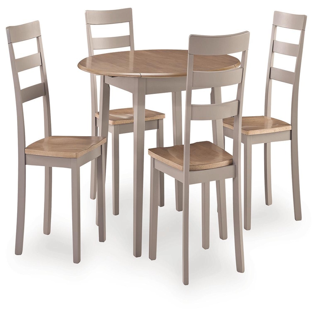 Harperfeld Dining Table and 2 (PCD403-SI)