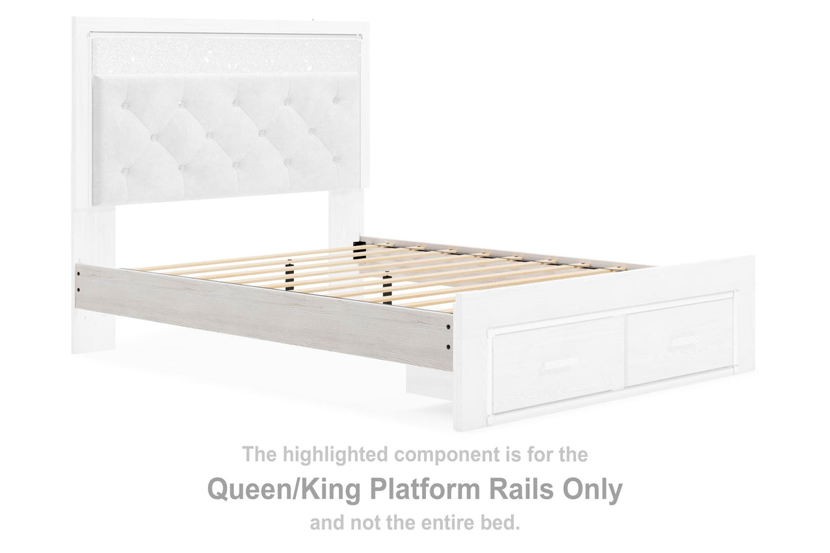 Altyra Platform Rails - White  (B2640-SI)