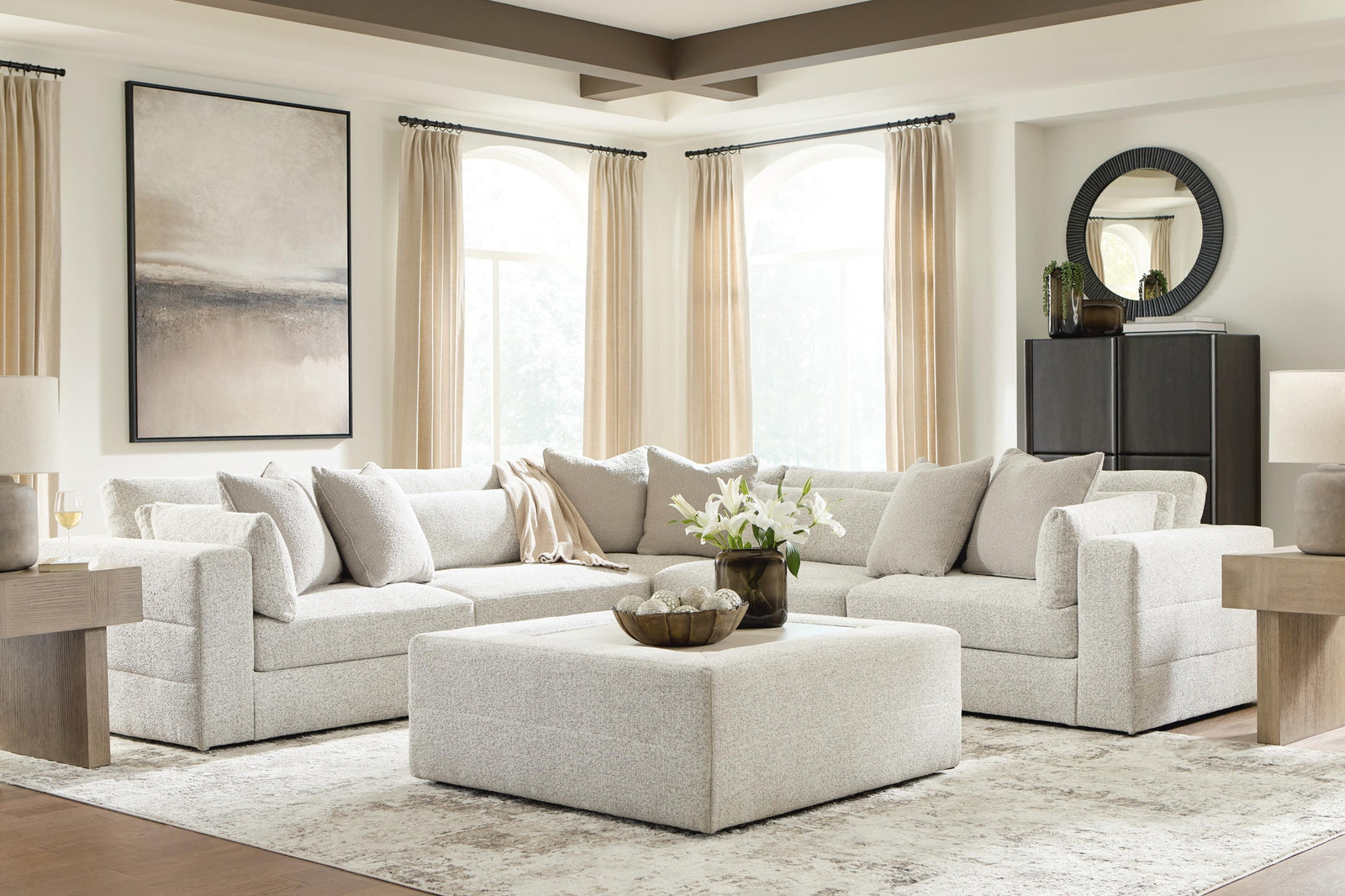 Ashbourne Estate 5-Piece Sectional (PC66004-SI) - Image 4