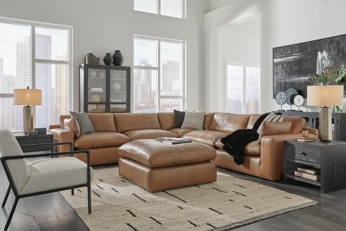 Emilia 5-Piece Sectional and Ottoman (30901-SI) - Image 21