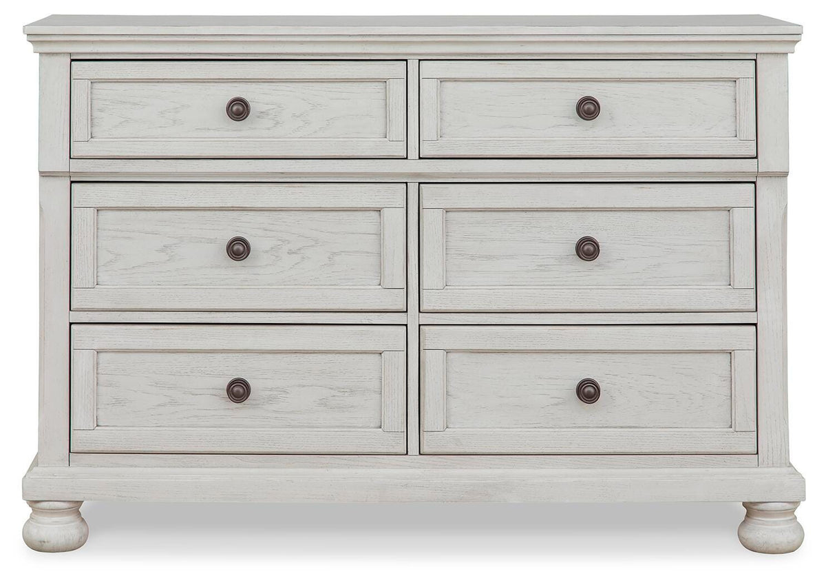 Robbinsdale Dresser (Youth) - Antique White  (B742-SI)