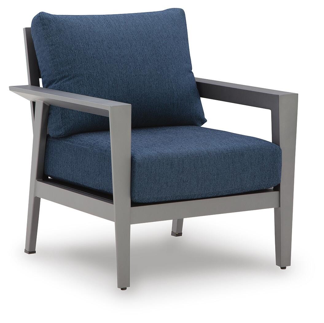 Gali Outdoor Sofa/Chairs/Table Set (Set of 4) (P275-SI) - Image 7