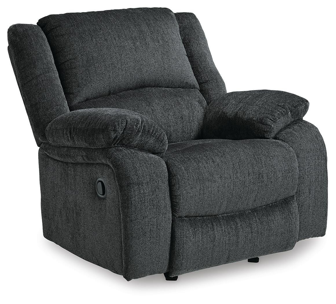 Draycoll Power Reclining Loveseat with Console (76504-SI)