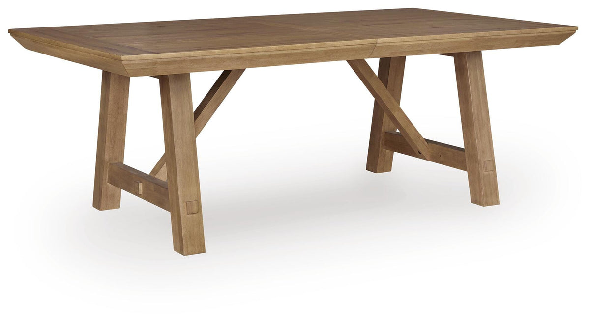 Ridgester Extension Dining Table, 2 Arm Chairs and 4 Side Chairs (D858-SI) - Image 12
