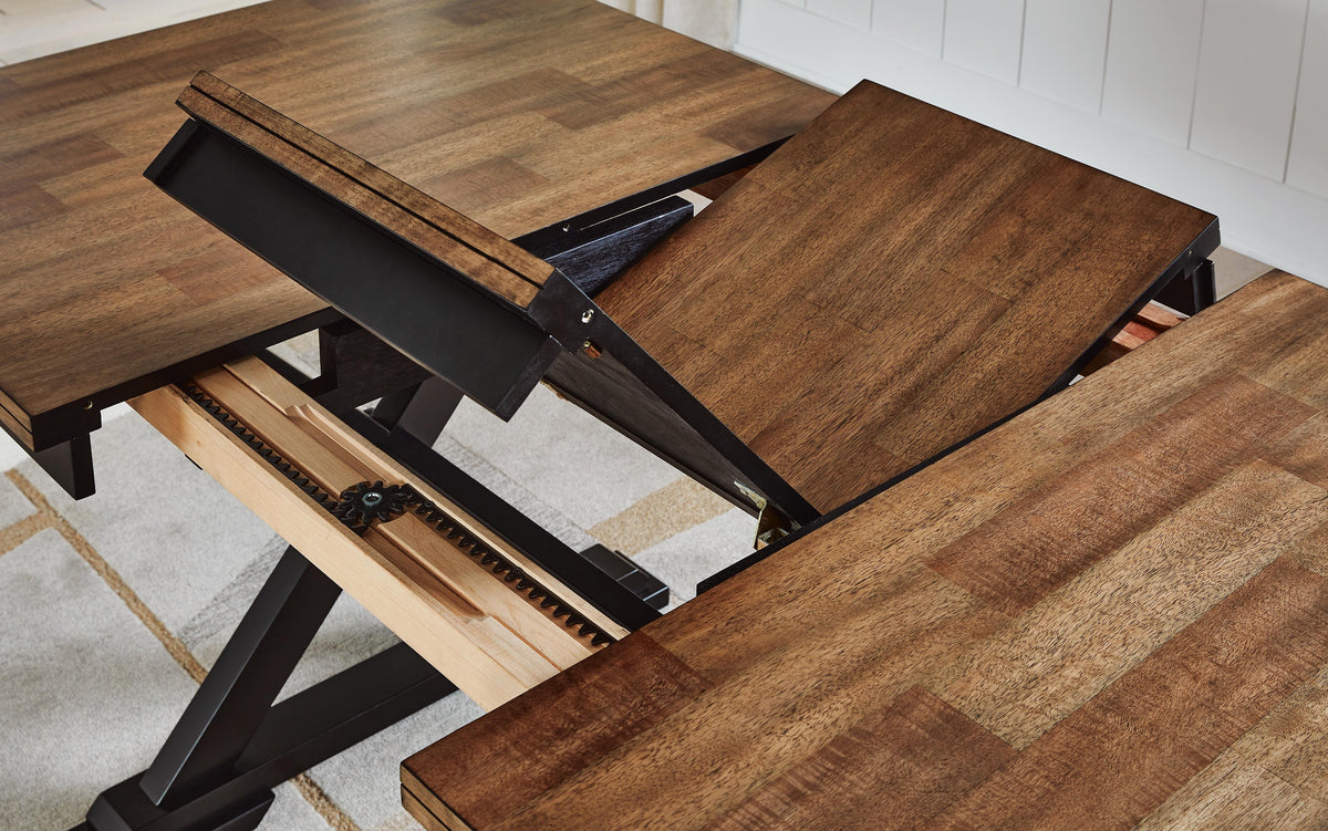 Wildenauer Dining Table, 4 Chairs and Bench (D634-SI) - Image 20