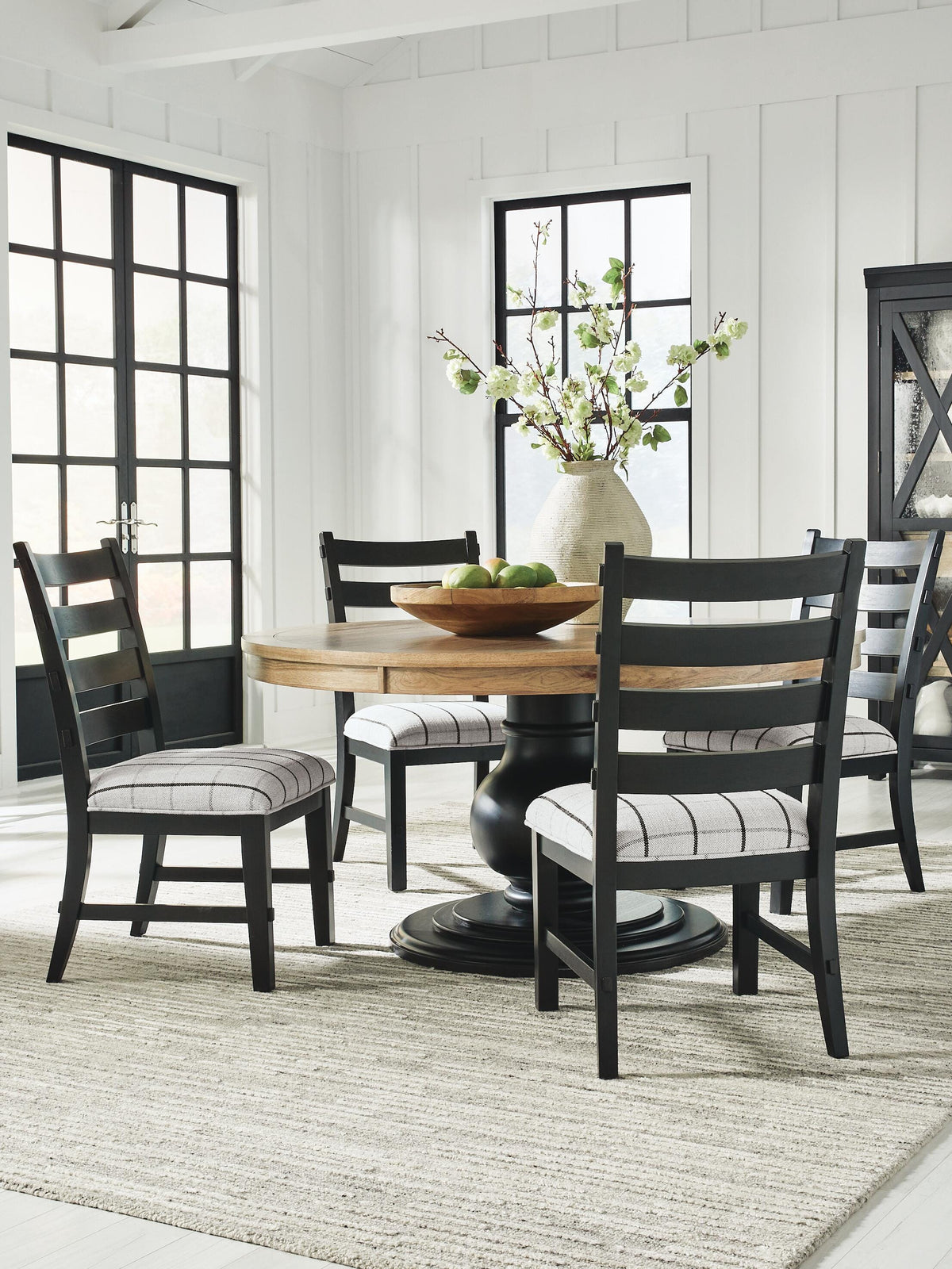 Ridgester Dining Table and 4 Chairs (D858-SI) - Image 2