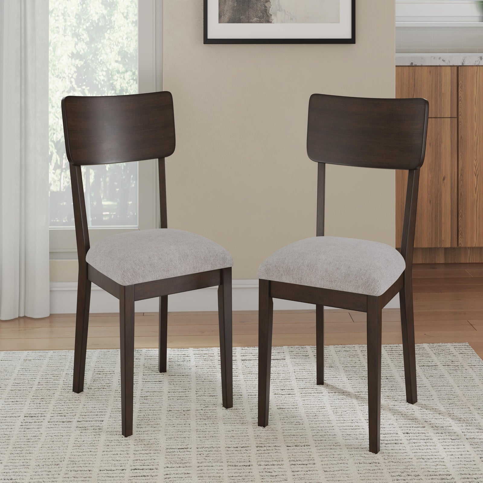 Shorbyn Dining Table and 4 Chairs (Set of 5) (PCD607-SI) - Image 10