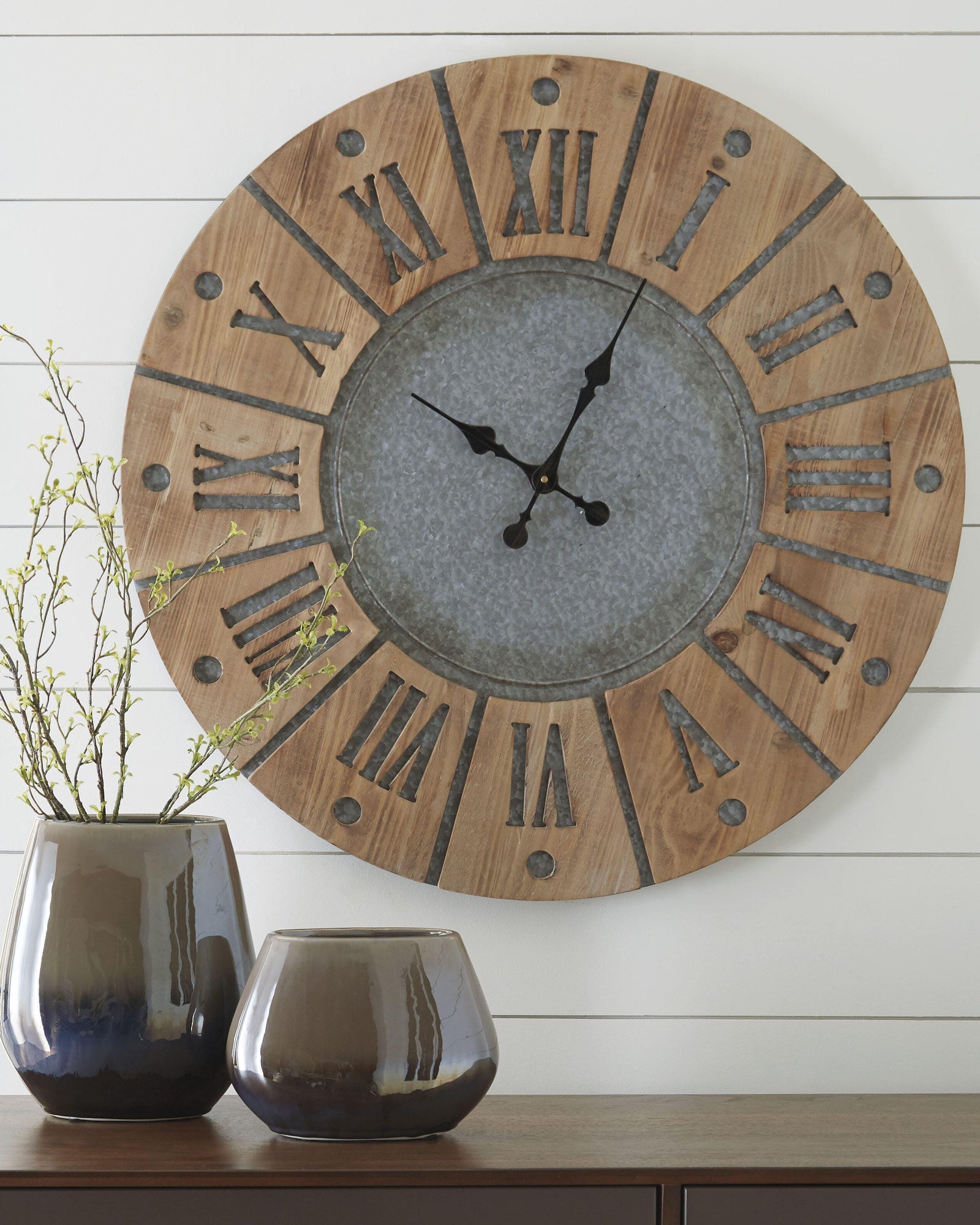 Payson Wall Clock (A8010076-SI) - Image 2