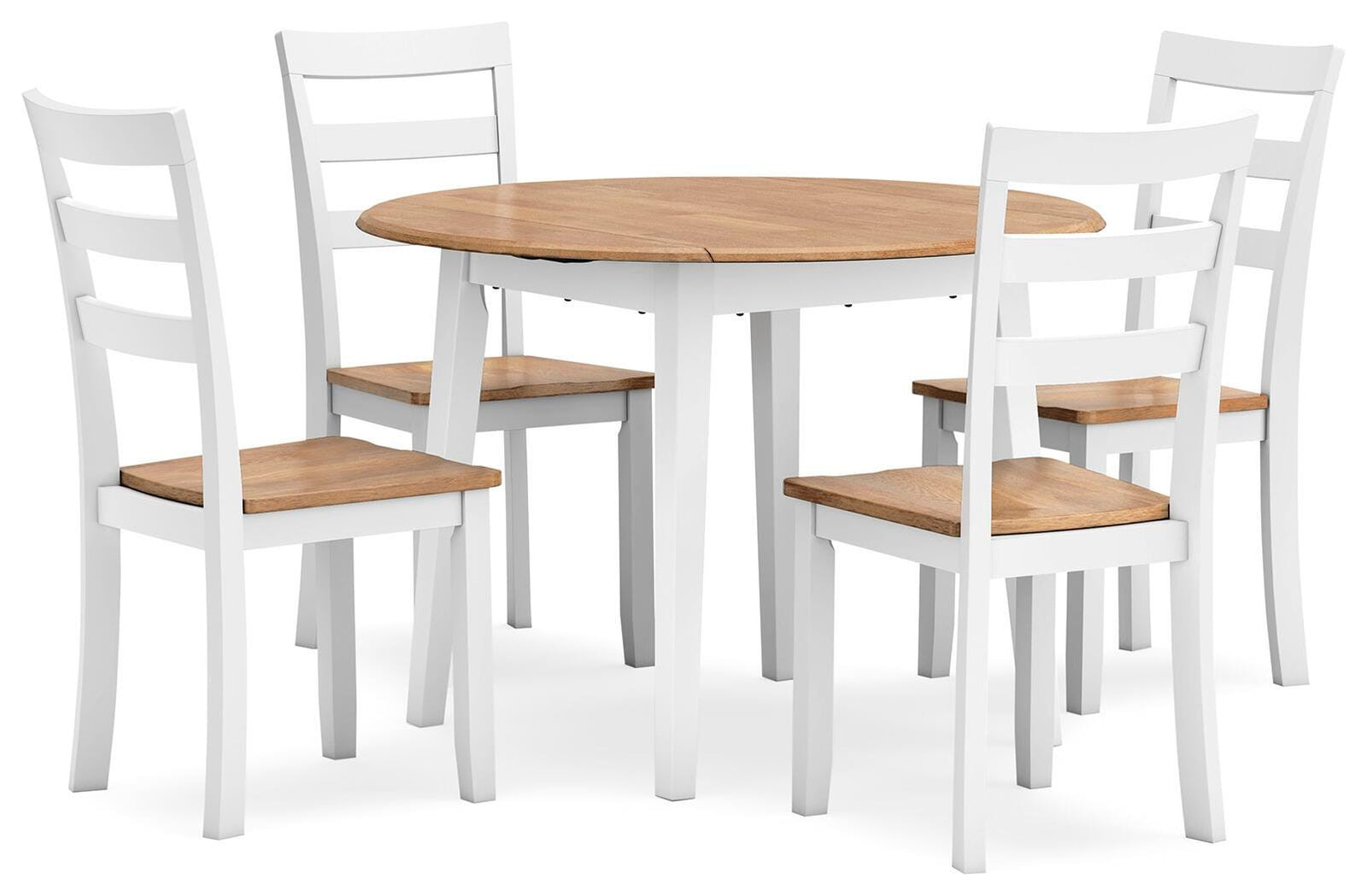 Gesthaven Dining Table and 4 Chairs (D398-SI)
