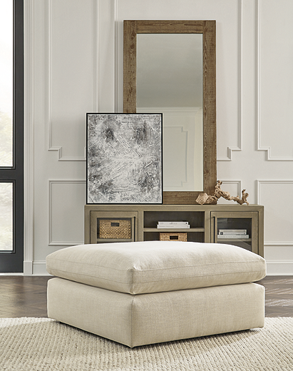 Bridge fabric coffee table ottoman deals